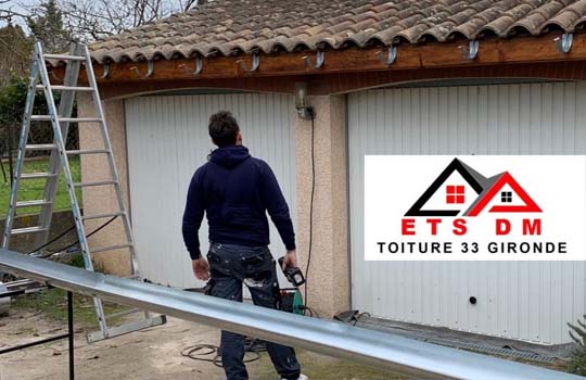 Intervention d'urgence fuite toiture  33